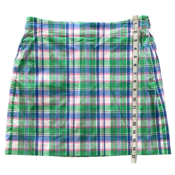 Polo Ralph Lauren Golf Plaid Pleated Golf Skort Fairway Plaid Size 2 $148 NWOT - Picture 5 of 13